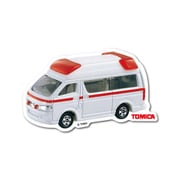 TOMY-002 トミカ ダイカットステッカー トヨタ ハイメディック 救急車