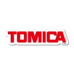 TOMY-008 トミカ ダイカットステッカー 英文 トミカロゴ