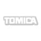TOMY-010 トミカ 透明ステッカー 英文 トミカロゴ