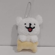 6160 Maltese ボールチェーンマスコット マルチーズ / ほね