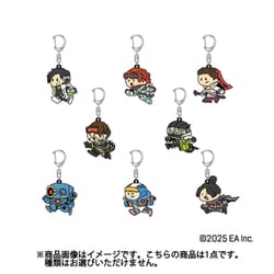 Apex Legends（エーペックスレジェンズ） トレーディングラバーキーホルダー Run Legends！ 1個 [コレクショントイ]