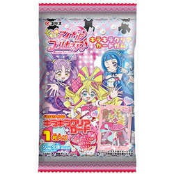 キミとアイドルプリキュアキラキラクリアカードガム 1枚