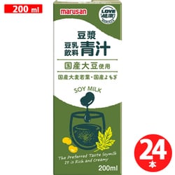 豆ジャン 豆乳飲料 青汁 200ml×24本