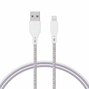 きらきらで可愛いLightningケーブル Type-A to Lightning 1.0m オーロラ OWL-CBAUAL10-AU