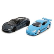 ワイルド・スピード 1/32 TWIN PACK 2台セット PORSCHE 911 GT3 RS & MCLAREN 720S [ダイキャストミニカー]