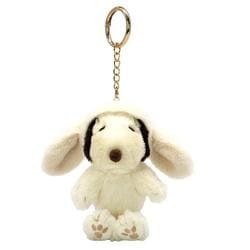 213808-25 PEANUTS キーチェーンマスコット ロップイヤーバニー スヌーピー ホワイト