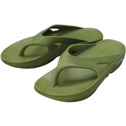 EVAトングサンダル カーキ M（24.5～25.5cm） MS-03