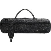 H管フルート用 ケースカバー ブラック・スパークル BFBB-BS