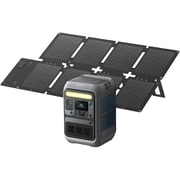 ポータブル電源＋ソーラーパネルセット Anker Solix C300 Portable Power Station with Anker Solix PS60 Compact Portable Solar Panel B1722511