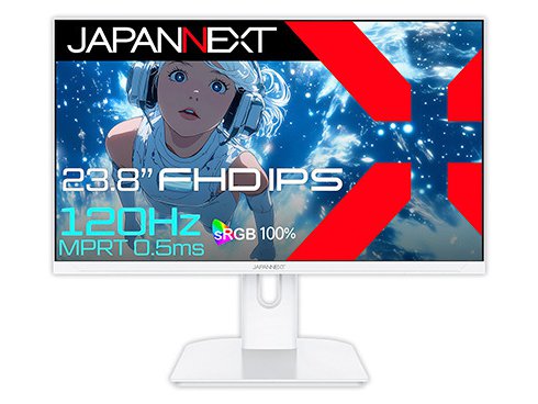 JAPANNEXT 23.8インチ IPSパネル搭載 180Hz対応 フルHD