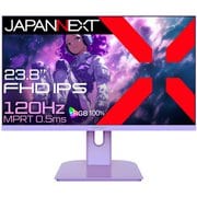 ゲーミングモニター 23.8インチ IPSパネル 120Hz/0.5ms対応 フルHD解像度 HDMI VGA HDR sRGB:100% PS5:120Hz接続 パープルモデル 2年保証 JN-IPS238G120F-PP