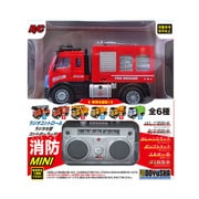 R/C はたらく車両mini 1/64 27MHz （2）化学消防車 [ラジコンカー]