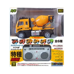 R/C はたらく車両mini 1/64 27MHz （5）ミキサー車 [ラジコンカー]