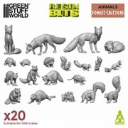 GSWD-12302 3Dプリントセット 森の動物 [プラモデル用パーツ]