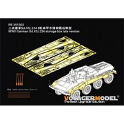 PE351302 1/35 WWII ドイツ Sd.Kfz.234系列 フェンダー/雑具箱セット 後期型 （ライフィールドモデル用） [プラモデル用パーツ]