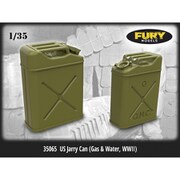 FM35065 1/35 WWII アメリカ ジェリカン 燃料用＆水用 8個入 [プラモデル用パーツ]