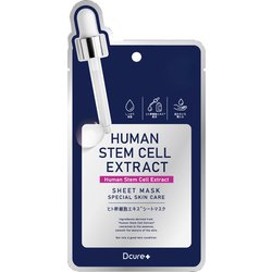 Dcure+ ヒト幹細胞エキス シートマスク