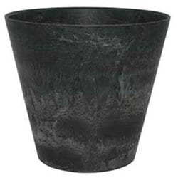 アートストーン ラウンド ブラック 32cm AS-102163