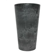 アートストーン トールラウンド ブラック 28×49cm AS-120108