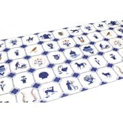 インテリア用マスキングテープ mt リメイクシート Polly Fern Blue Tile MTCARPF01