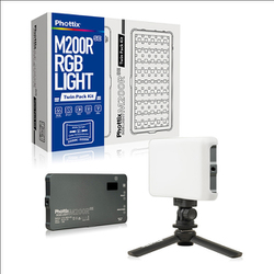 バッテリー内蔵型LEDライト 2灯キット M200R SE RGB Light Twin Kit Set