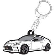 TGRC-A098-02 [ラバーキーホルダー GR86（白）]