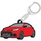 ラバーキーホルダー GR YARIS（赤） TGRC-A147-03