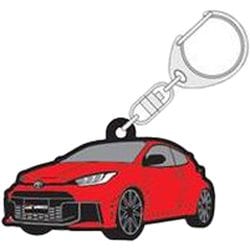ラバーキーホルダー GR YARIS（赤） TGRC-A147-03
