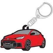TGRC-A147-03 [ラバーキーホルダー GR YARIS（赤）]