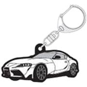 TGRC-A148-02 [ラバーキーホルダー GR SUPRA（白）]