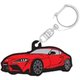ラバーキーホルダー GR SUPRA（赤） TGRC-A148-03