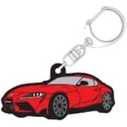 TGRC-A148-03 [ラバーキーホルダー GR SUPRA（赤）]