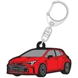 ラバーキーホルダー GR COROLLA（赤） TGRC-A149-03