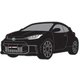 ラバーマグネット GR YARIS（黒） TGRC-A151-01