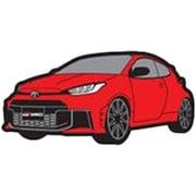 ラバーマグネット GR YARIS(赤) TGRC-A151-03