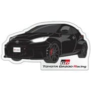 TGRC-A153-01 [ダイカットステッカー GR YARIS（黒） 2枚セット]