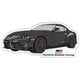 TGRC-A154-01 [ダイカットステッカー GR SUPRA（黒） 2枚セット]