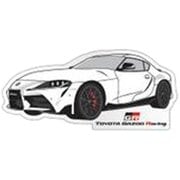 TGRC-A154-02 [ダイカットステッカー GR SUPRA（白） 2枚セット]