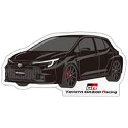 TGRC-A163-01 [ダイカットステッカー GR COROLLA（黒） 2枚セット]