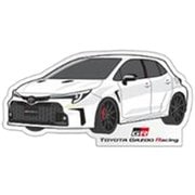 TGRC-A163-02 [ダイカットステッカー GR COROLLA（白） 2枚セット]