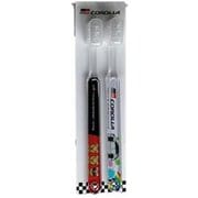 TGRC-A212-04 [キッズ歯ブラシ 2本セット GR COROLLA×くま吉]