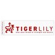TIGER LILY タイガーリリー 横 赤 ステッカー R-1114