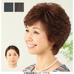 FLa3111410 [人毛100％大きめヘアピース 自然色]