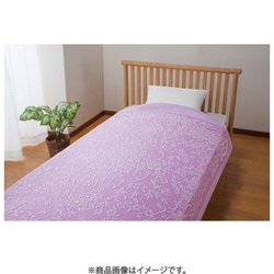 今治産大判サイズボリュームタオルケット ピンク FLa3426110