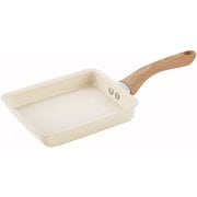 Grinday with-グリンデイ・ウィズ- IH対応 セラミックC 玉子焼き器 ウォームアイボリー NB-41