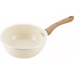 Grinday with-グリンデイ・ウィズ- IH対応 セラミックC 深型20cm ウォームアイボリー NB-42