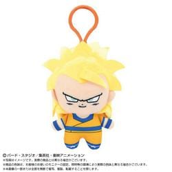 6883 ドラゴンボールDAIMA プラフックつきChibiぬいマスコット 超サイヤ人3孫悟空（ミニ）