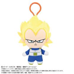 6885 ドラゴンボールDAIMA プラフックつきChibiぬいマスコット 超サイヤ人3ベジータ（ミニ）
