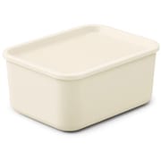 FTB-29 [フタ付き積み重ねBOX 幅295×奥行224×高さ133mm ライトベージュ]