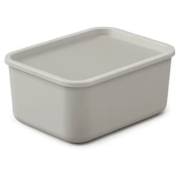 フタ付き積み重ねBOX 幅295×奥行224×高さ133mm ダークグレー FTB-29